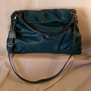New York & Co. Turquoise Shoulder Bag